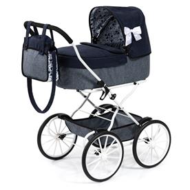 Bayer Design Classic Deluxe dockvagn, blå-15