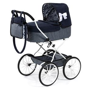 Bayer Design Classic Deluxe dockvagn, blå-15