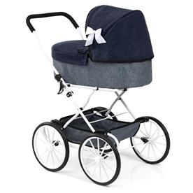 Bayer Design Classic Deluxe dockvagn, blå-9