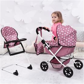 Bayer Design Cosy dockvagn med barnstol och skötväska-4