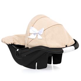 Bayer Design Deluxe bildockstol med solskydd, beige-11