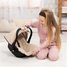 Bayer Design Deluxe bildockstol med solskydd, beige-2