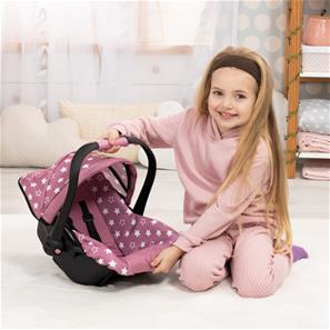 Bayer Design Deluxe bildockstol med solskydd, rosa-2