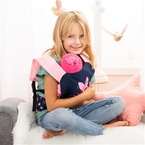 Bayer Design Deluxe Dockbärsele, Blå/Rosa-5