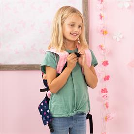 Bayer Design Deluxe Dockbärsele, Blå/Rosa-6