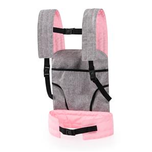 Bayer Design Deluxe Dockbärsele, grå/rosa-6