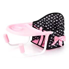 Bayer Design Dockbord med bricka, Pink Hjärter