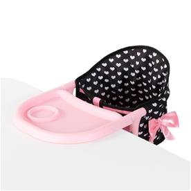 Bayer Design Dockbord med bricka, Pink Hjärter-2