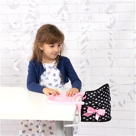 Bayer Design Dockbord med bricka, Pink Hjärter-8