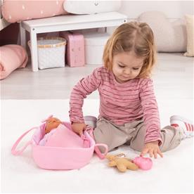 Bayer Design Dockset med 28 cm babydocka i bärsäng-8