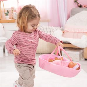 Bayer Design Dockset med 28 cm babydocka i bärsäng-9