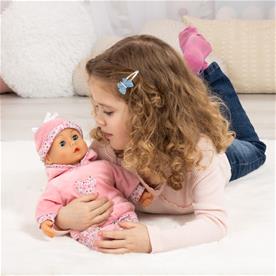 Bayer Design First Words Babydocka 38 cm med 24 funktioner hjärta-3