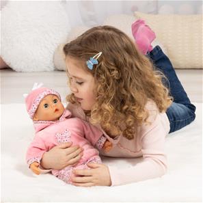 Bayer Design First Words Babydocka 38 cm med 24 funktioner hjärta-3