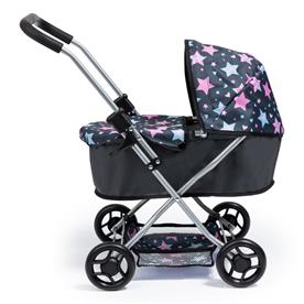 Bayer Design Go Dockvagn (Stars Navy/grå)-2