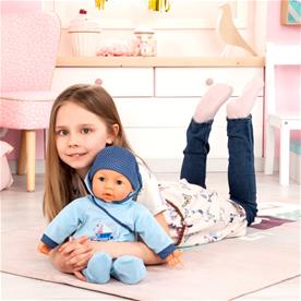 Bayer Design Hello baby pojke docka 42 cm-6