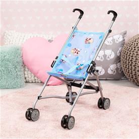 Bayer Design Buggy Klappvagn för dockor, blå-2