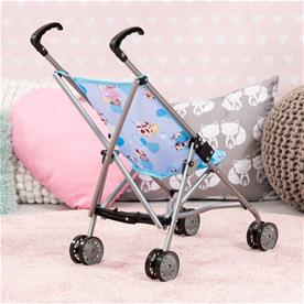 Bayer Design Buggy Klappvagn för dockor, blå-5