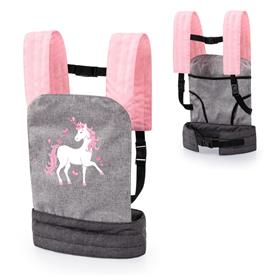 Bayer Design Kombi Dockvagn XEO deluxe-set, grå/rosa-7