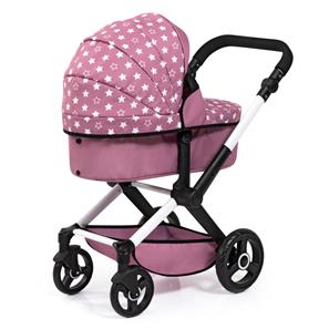 Bayer Design Kombi Dockvagn XEO, Pink stars-10
