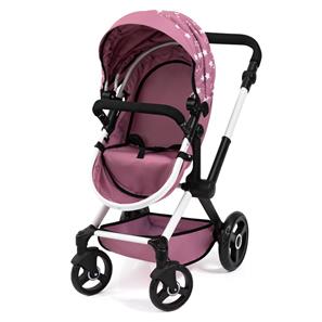 Bayer Design Kombi Dockvagn XEO, Pink stars-11