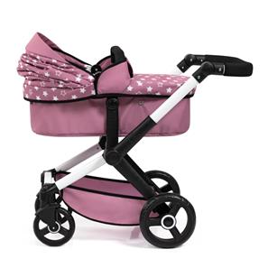 Bayer Design Kombi Dockvagn XEO, Pink stars-12