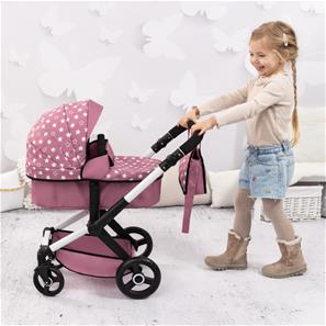 Bayer Design Kombi Dockvagn XEO, Pink stars-2