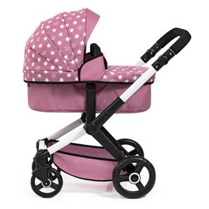 Bayer Design Kombi Dockvagn XEO, Pink stars-6