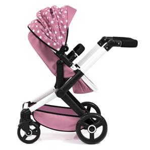 Bayer Design Kombi Dockvagn XEO, Pink stars-7