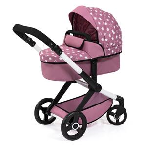Bayer Design Kombi Dockvagn XEO, Pink stars-8
