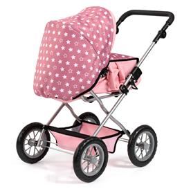 Bayer Design Kombi Grande dockvagn med liggdel och skötväska, rosa-2