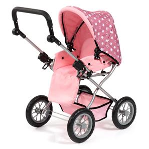 Bayer Design Kombi Grande dockvagn med liggdel och skötväska, rosa-4