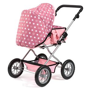 Bayer Design Kombi Grande dockvagn med liggdel och skötväska, rosa-7