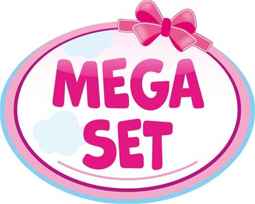 Bayer Design Kombi Grande dockvagn Megaset, rosa-7