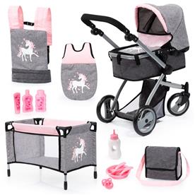 Bayer Design Kombi Milano dockvagn Mega Set 2