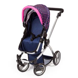 Bayer Design Kombi Milano dockvagn Mega Set blå-4