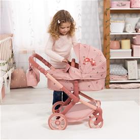 Bayer Design Kombivagn XEO, korallrosa blommig-8