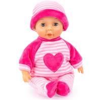 Bayer Design Min Första Baby Docka 28 cm - Stark Rosa