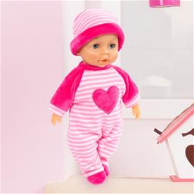 Bayer Design Min Första Baby Docka 28 cm - Stark Rosa-4