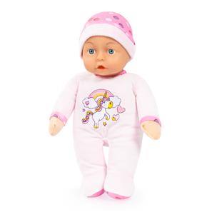 Bayer Design My First Babydocka med ljud 30cm - Rosa-2