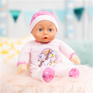 Bayer Design My First Babydocka med ljud 30cm - Rosa-3