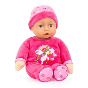 Bayer Design My First Babydocka med ljud 30cm - Mörkrosa