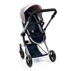 Bayer Design NEO VARIO Kombi-Dockvagn, grå/rosa/Svart-13