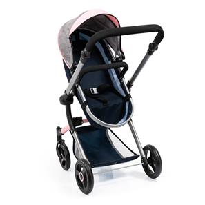 Bayer Design NEO VARIO Kombi-Dockvagn, grå/rosa/Svart-13