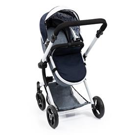 Bayer Design NEO VARIO Kombi-Dockvagn, mörkblå/grå-11