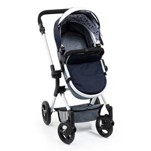 Bayer Design NEO VARIO Kombi-Dockvagn, mörkblå/grå-8