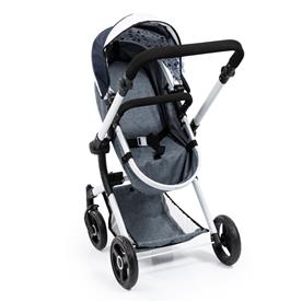 Bayer Design NEO VARIO Kombi-Dockvagn, mörkblå/grå-9