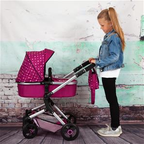 Bayer Design NEO VARIO Kombi-Dockvagn, Mörkrosa-4