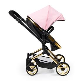 Bayer Design NEO VARIO Kombi-Dockvagn, svart/ljusrosa/guld-15