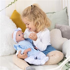 Bayer Design Reborn Babydocka 38 cm, blå-3