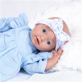 Bayer Design Reborn Babydocka 38 cm, blå-9